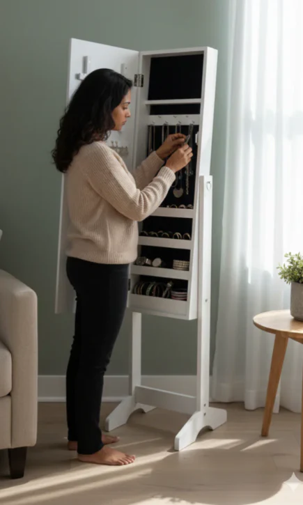 Crystaline Jewellery Cabinet - Fine Living - Image 10