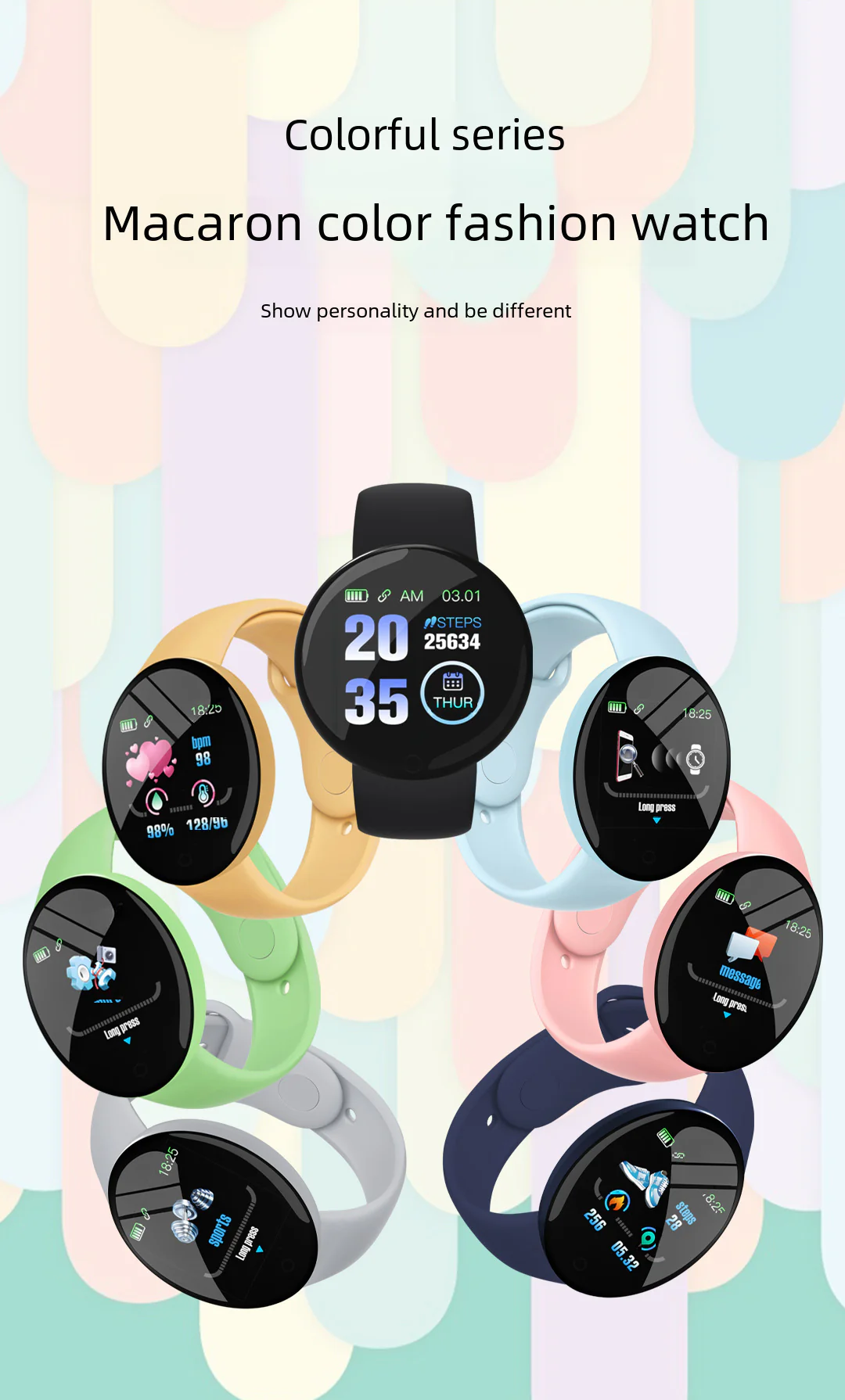 D18 Bluetooth Smart Watch - Image 10