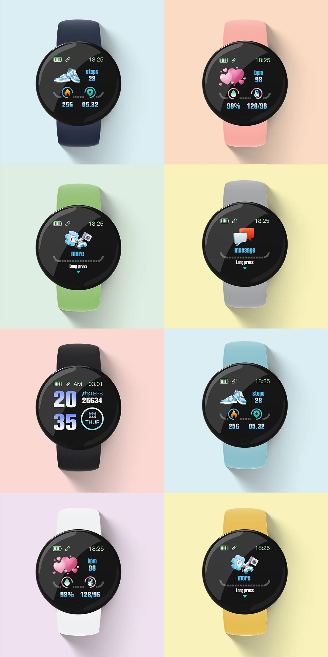 D18 Bluetooth Smart Watch - Image 14