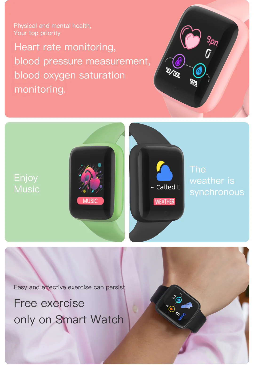 D20 Bluetooth Smart Watch - Image 15