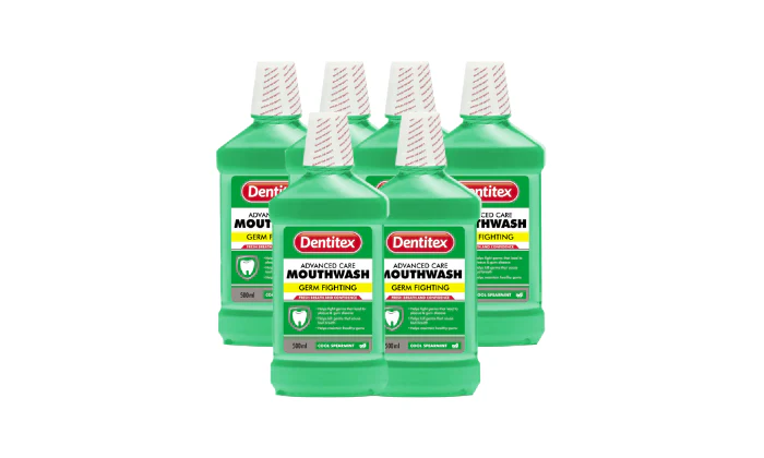 Dentitex 500ml Mouthwash – Mint Multi-Pack (2, 3 or 6 Bottles)