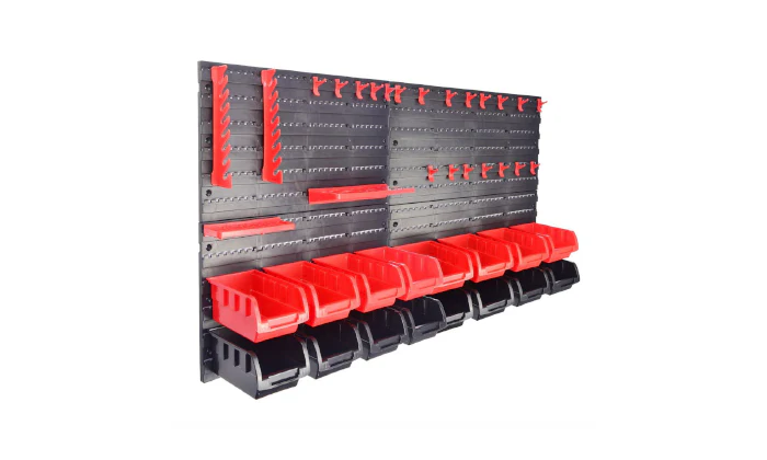 DIY-It Tool & Store - 28 Box & 13 Tool Orange/Grey