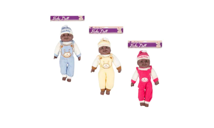 Baby Doll with Sound Assorted – 45cm