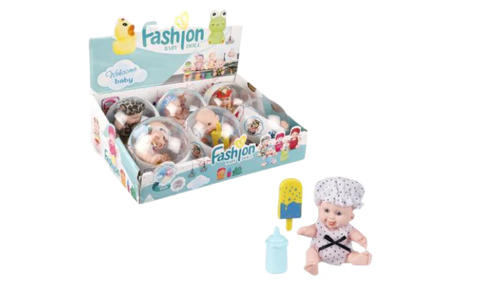Collectable Chubby Baby Doll – 10cm