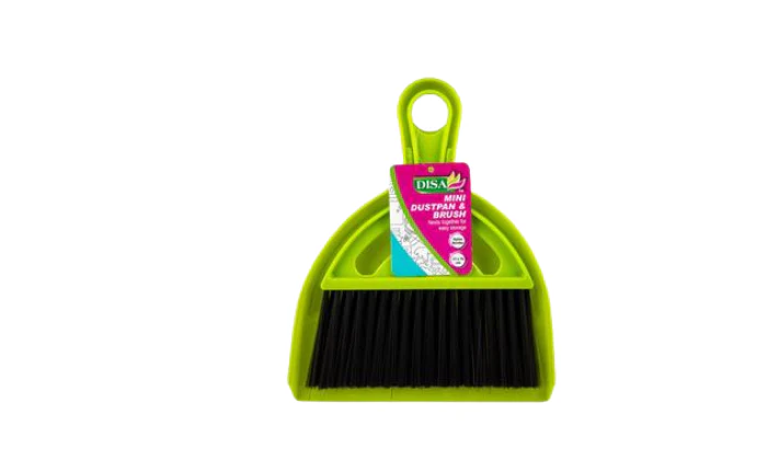 Dustpan & Brush Set Mini 21x16cm