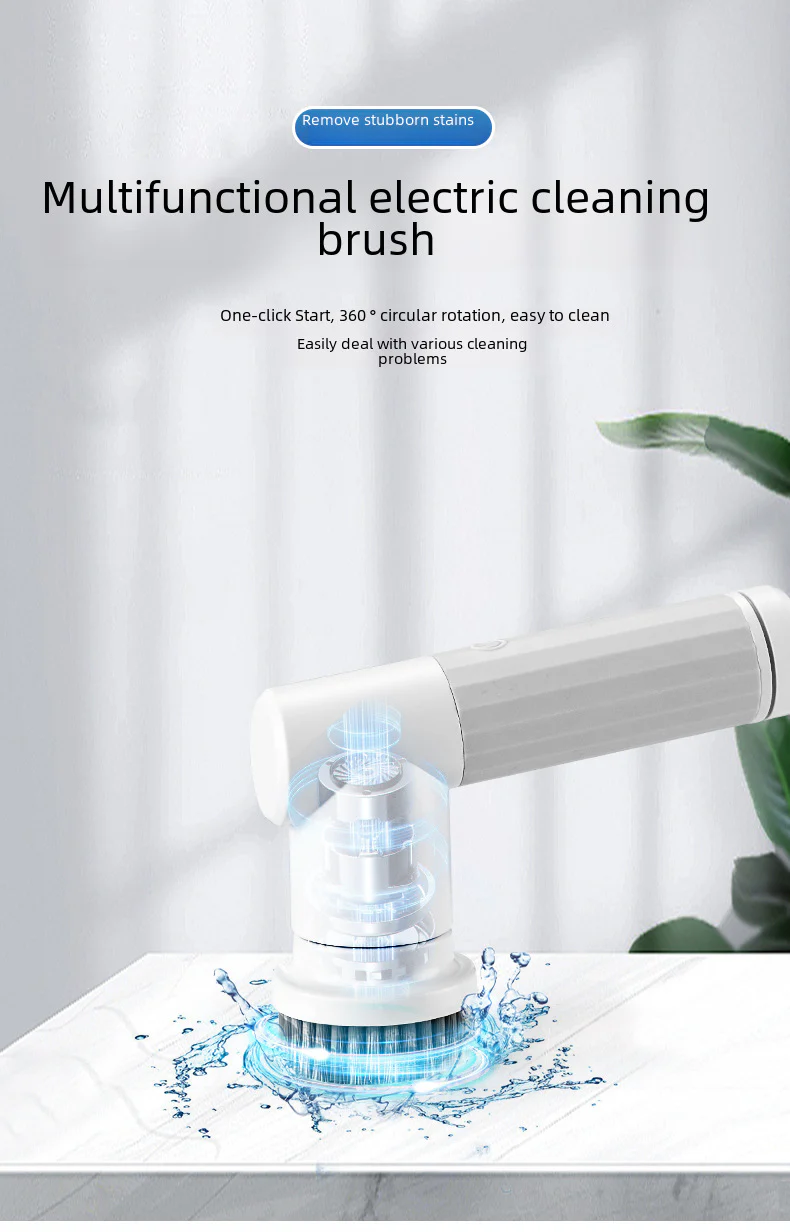 6-in-1 High-Torque Electric Cleaning Brush - Image 4