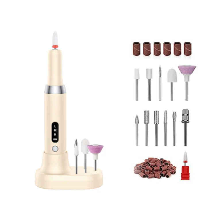 15000RPM Electric Nail Drill Machine With Accessories - Image 3