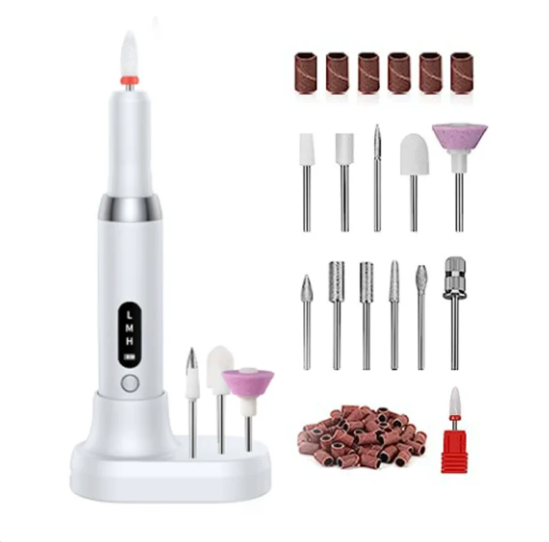 15000RPM Electric Nail Drill Machine With Accessories - Image 5