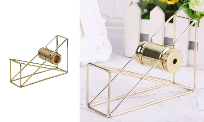 Elementary Sellotape Holder - Gold - Image 2