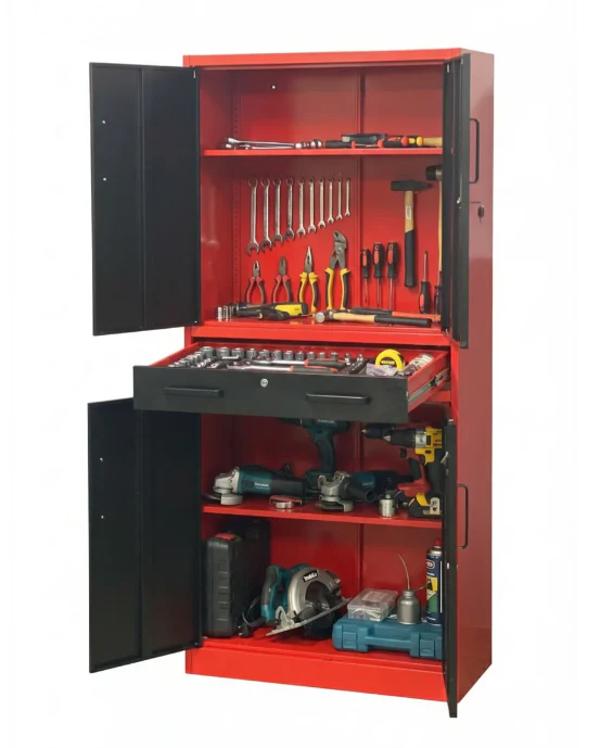 Essentra Metal Cabinet with Drawer - Image 4