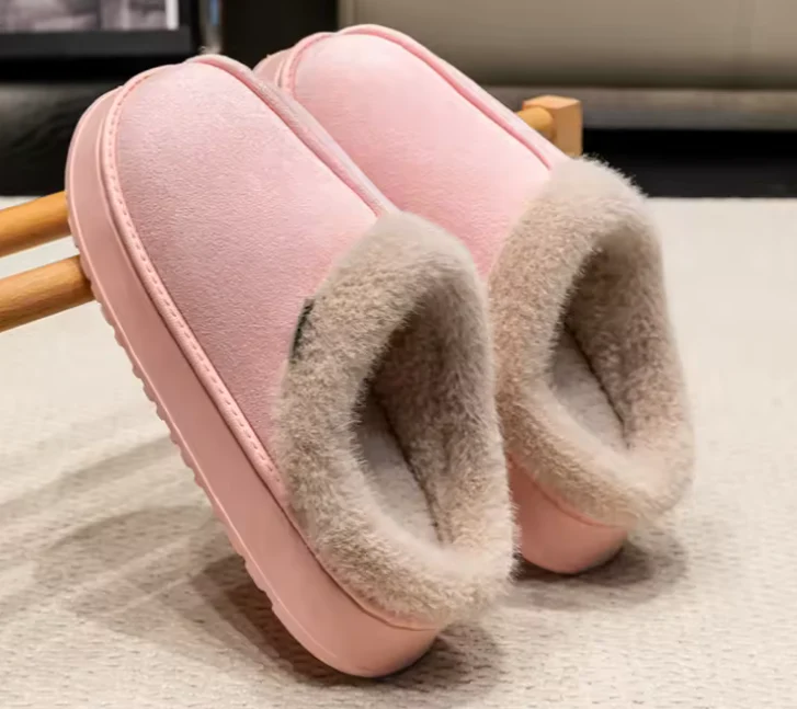 Extra Warm Indoor Slippers with Fur Lining - Image 10