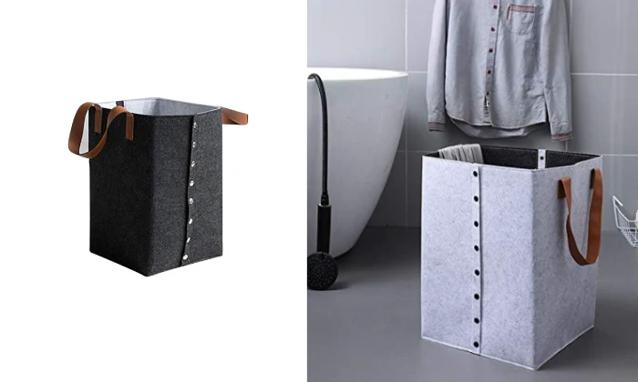 Felt Storage Basket with handles - Fine Living - Image 2