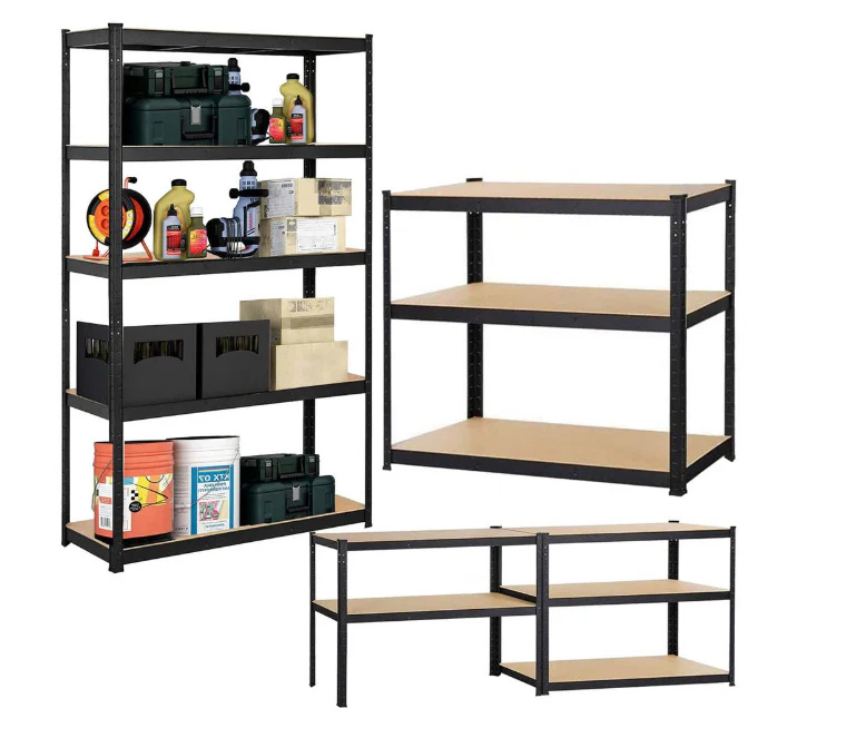 5 Layer Matt Black Shelf - Fine Living - Single/Double Pack - Image 3