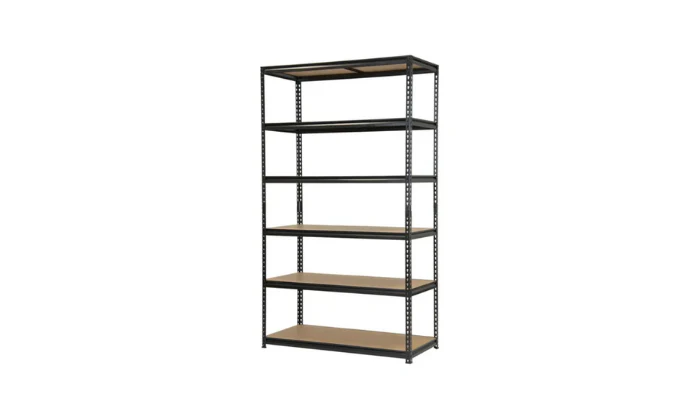 6 Layer Matt Black Shelf - Fine Living - Single/Double Pack - Image 4