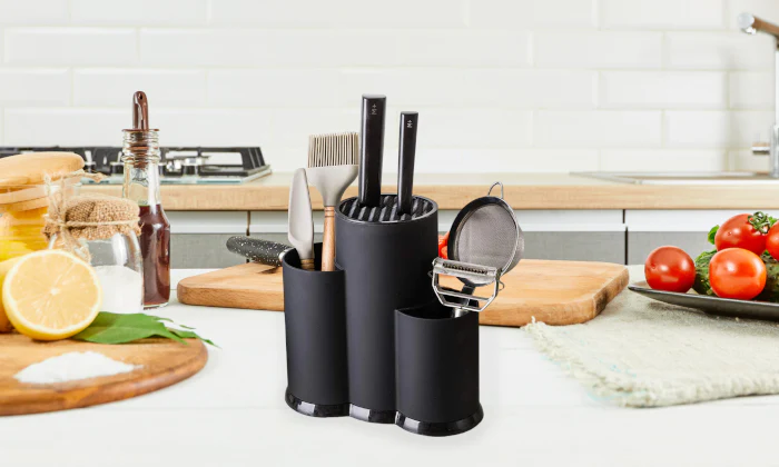 Fine Living - Multi-Functional Utensil Holder - Image 3