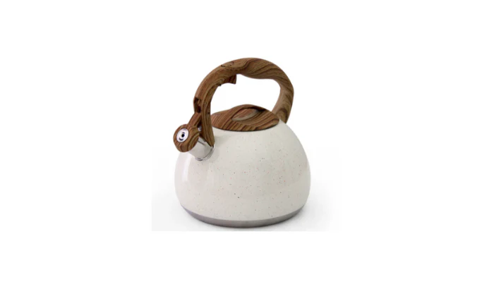 Fine Living Stove Top Kettle 2.8L - Matt White