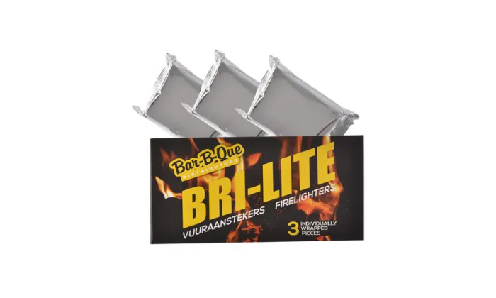 Fire-Lighters Bri-Lite 3Pce Individually Wrapped