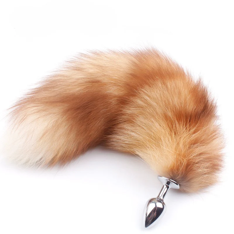 True Fur Fox Tail Anal Plug - Image 13