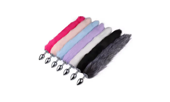 Fox Tail Metal Anal Plug