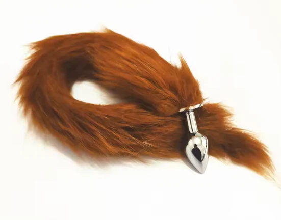 Fox Tail Metal Anal Plug - Image 4