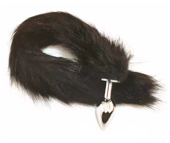 Fox Tail Metal Anal Plug - Image 5