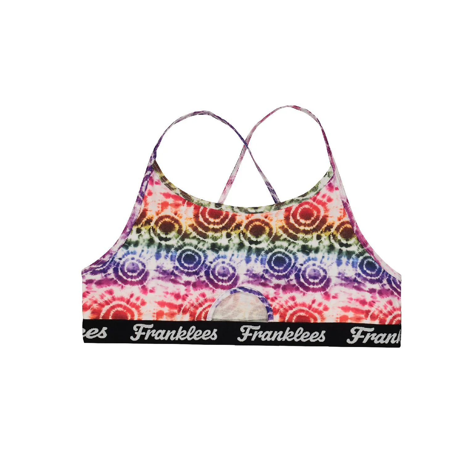 Franklees Soft Cotton Cut-Out Bralette - Image 2
