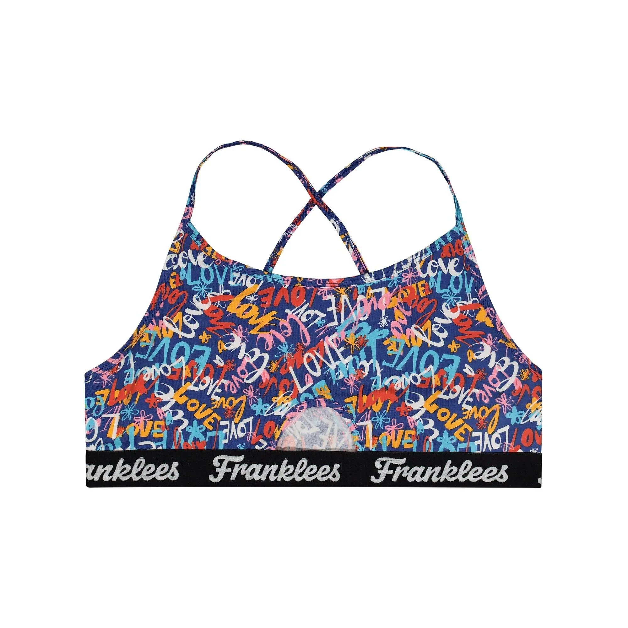 Franklees Soft Cotton Cut-Out Bralette - Image 3