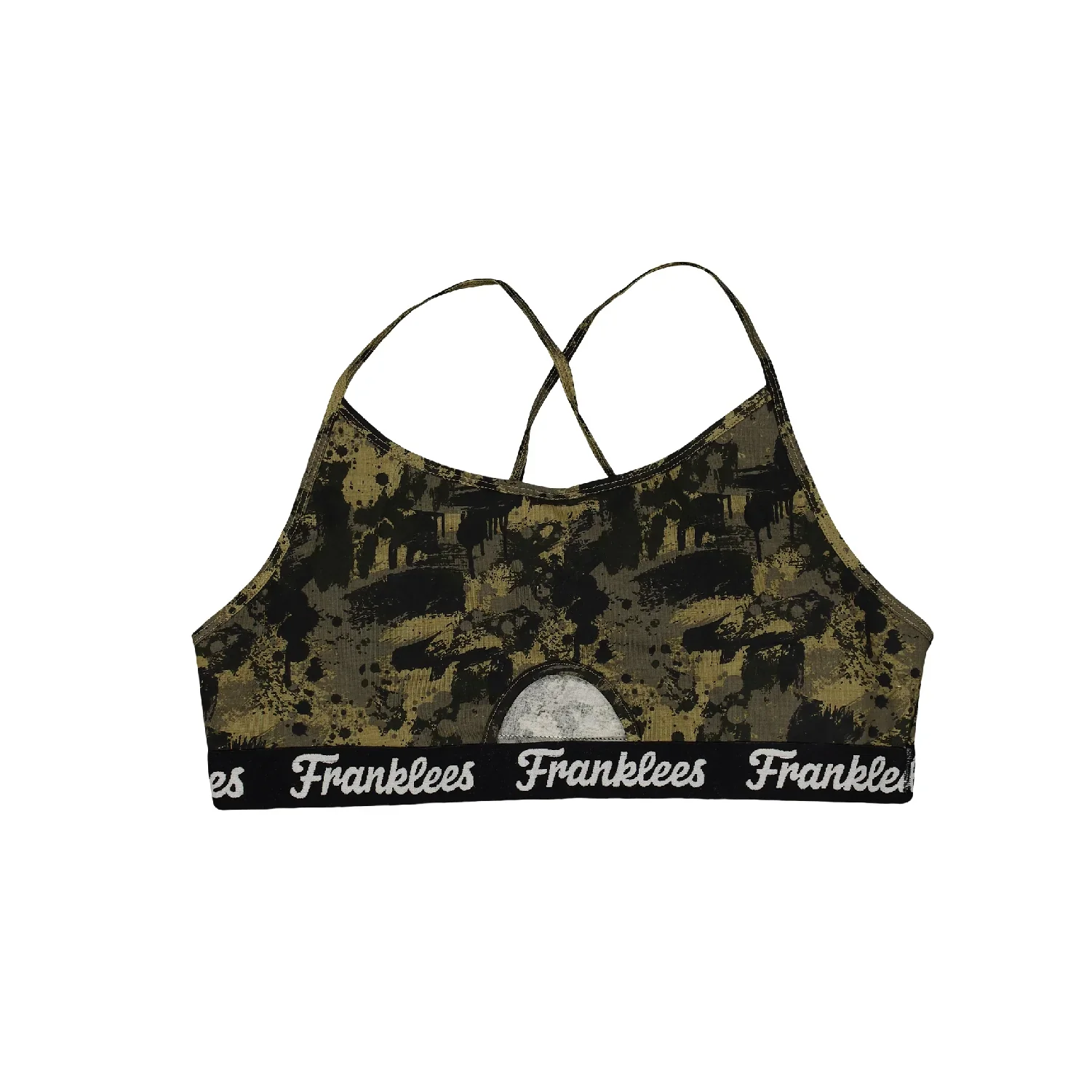 Franklees Soft Cotton Cut-Out Bralette - Image 5