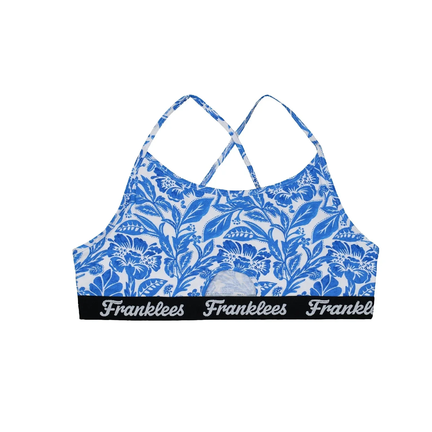 Franklees Soft Cotton Cut-Out Bralette - Image 6