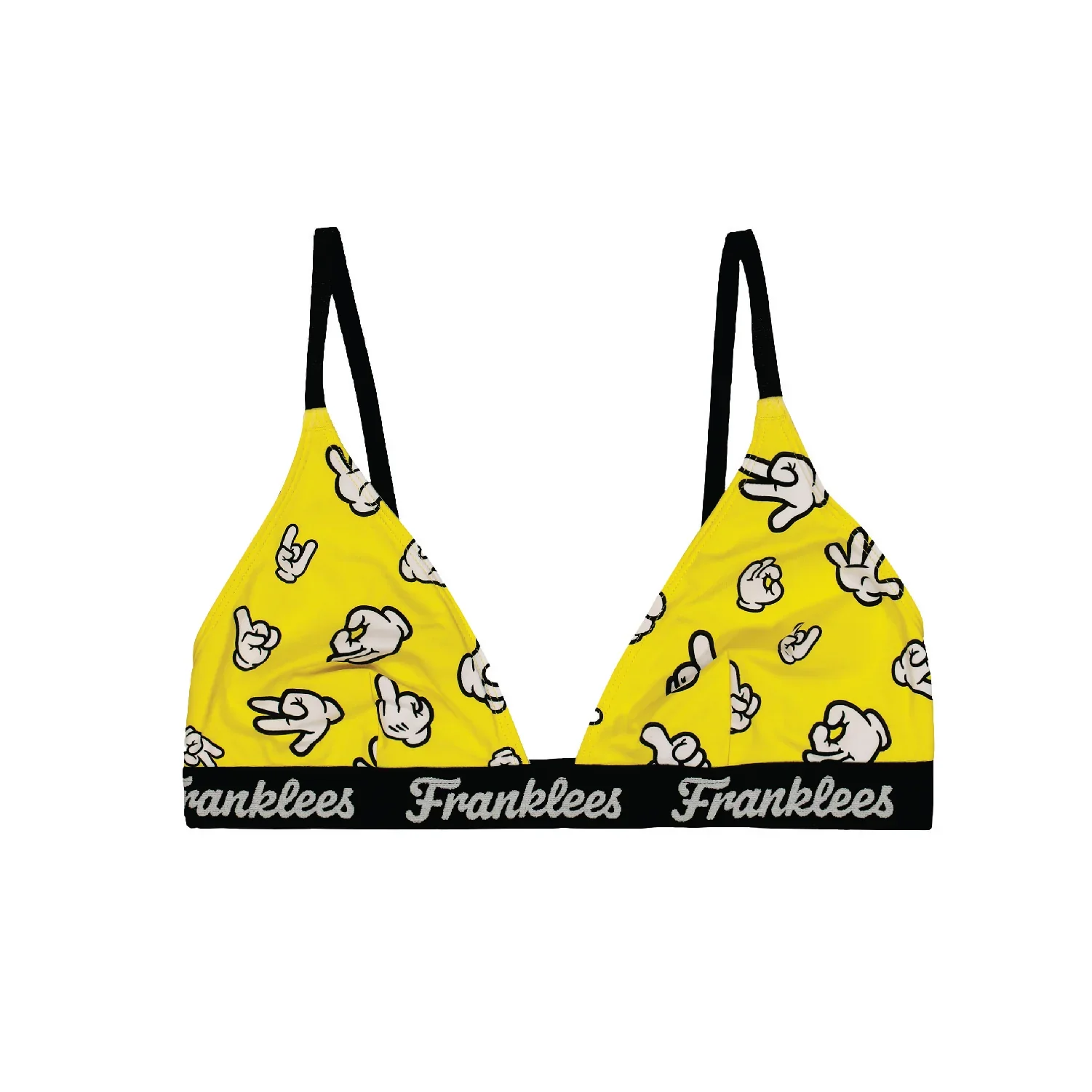 Franklees Soft Cotton Triangle Bralette - Image 15
