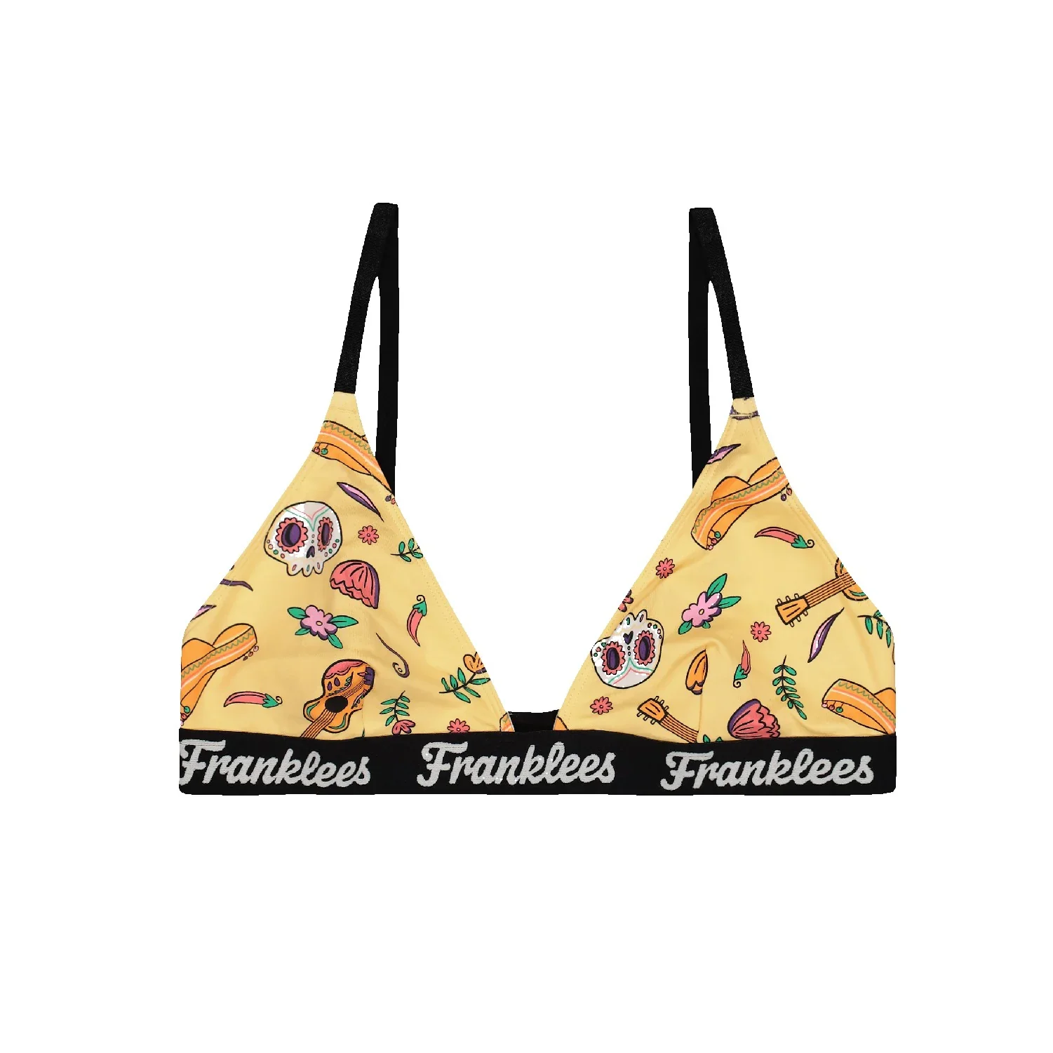 Franklees Soft Cotton Triangle Bralette - Image 16