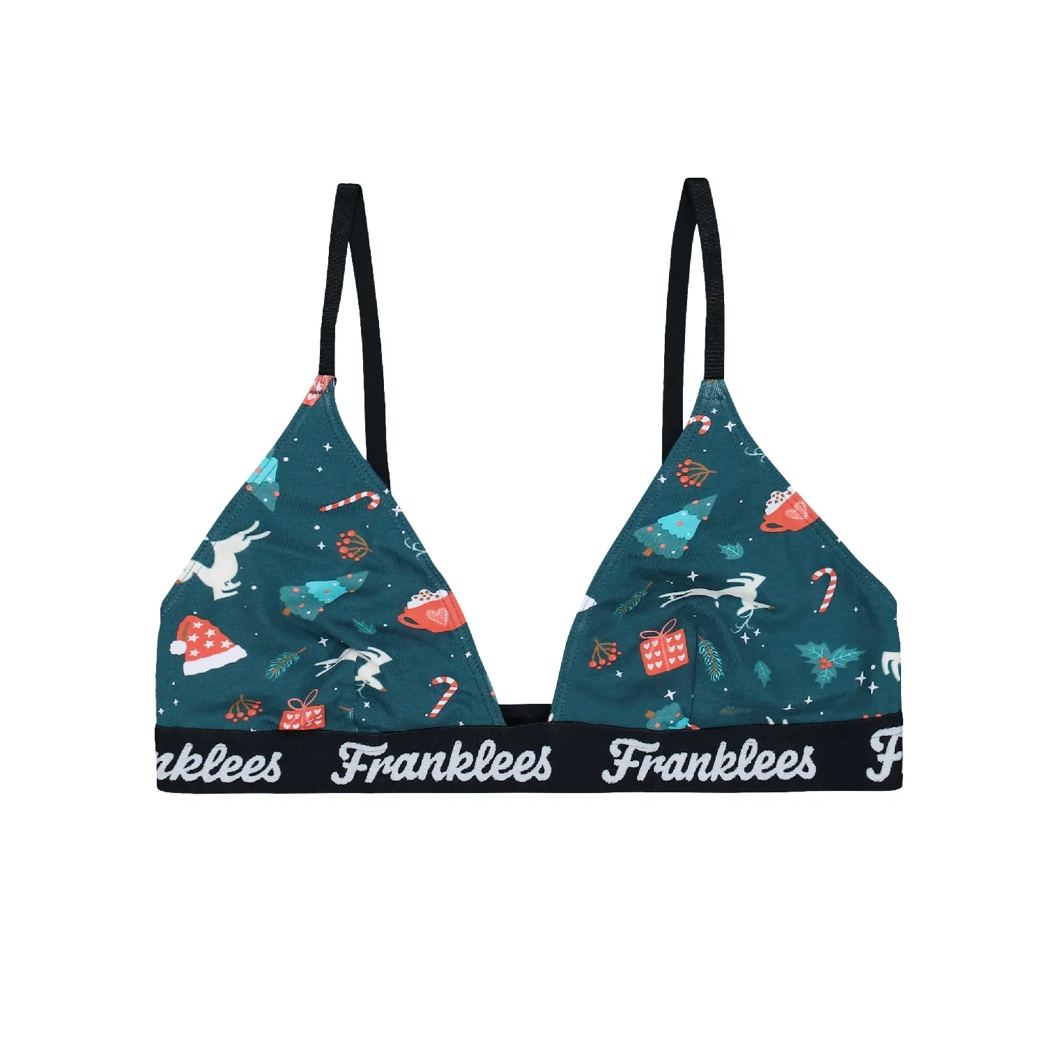 Franklees Soft Cotton Triangle Bralette - Image 18