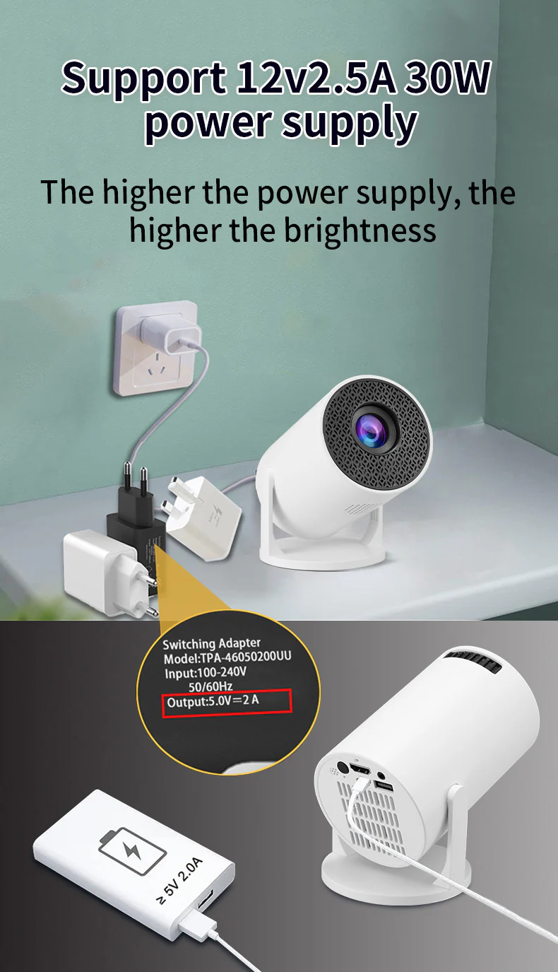 Full HD Compact Wi-Fi Smart Projector - Image 9