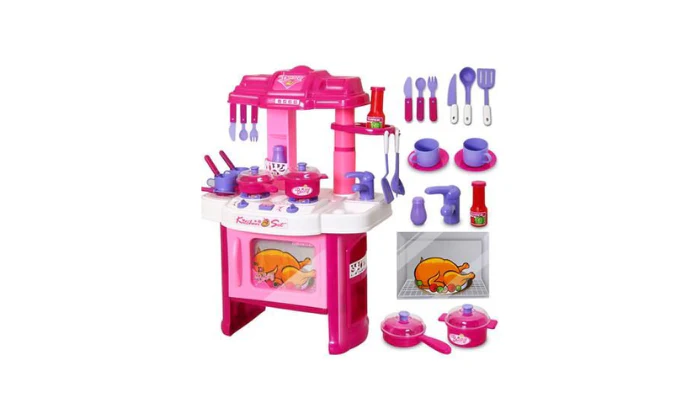 Girls Beauty Kitchen Play Set