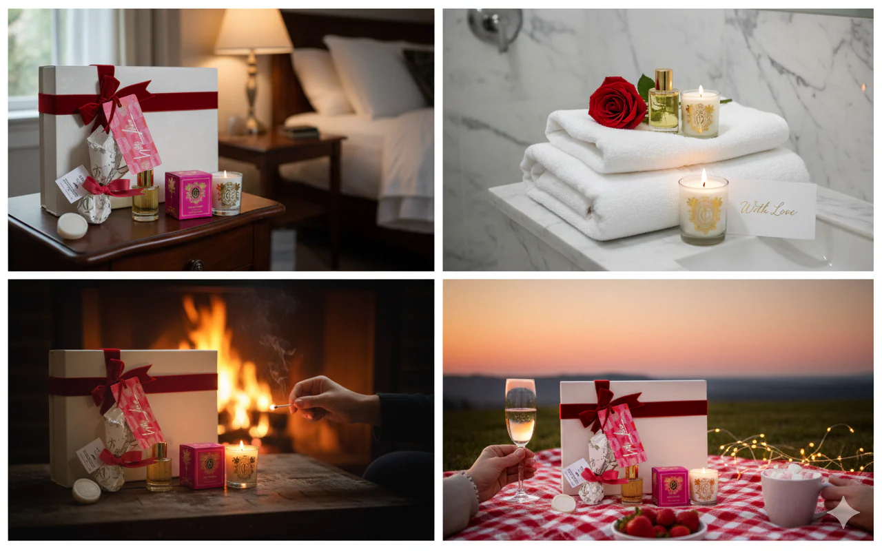 Cape Island Grande Gift: Wild Coast Medium Candle; Roomspray 100ml, 50ml Unboxed Diffuser, MiniCandle & 15m Fragrance Oil - Image 2