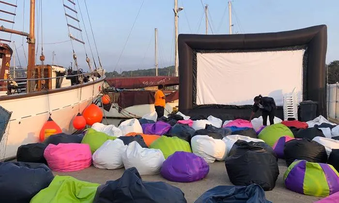 Hire a 30-Seater Open Air Cinema Including Delivery & Setup from Starlight Flix - Image 4