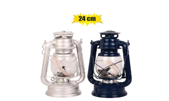 Hurricane Lantern – 24cm (Assorted Colours)