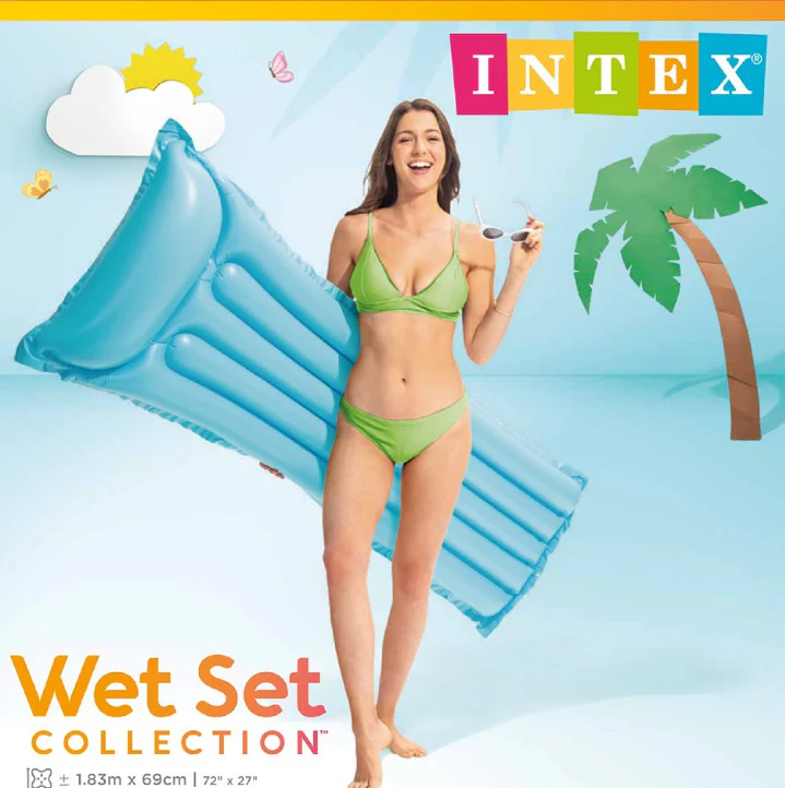 Intex Air Mat Lounger – 183 × 69cm - Assorted Colours - Image 6
