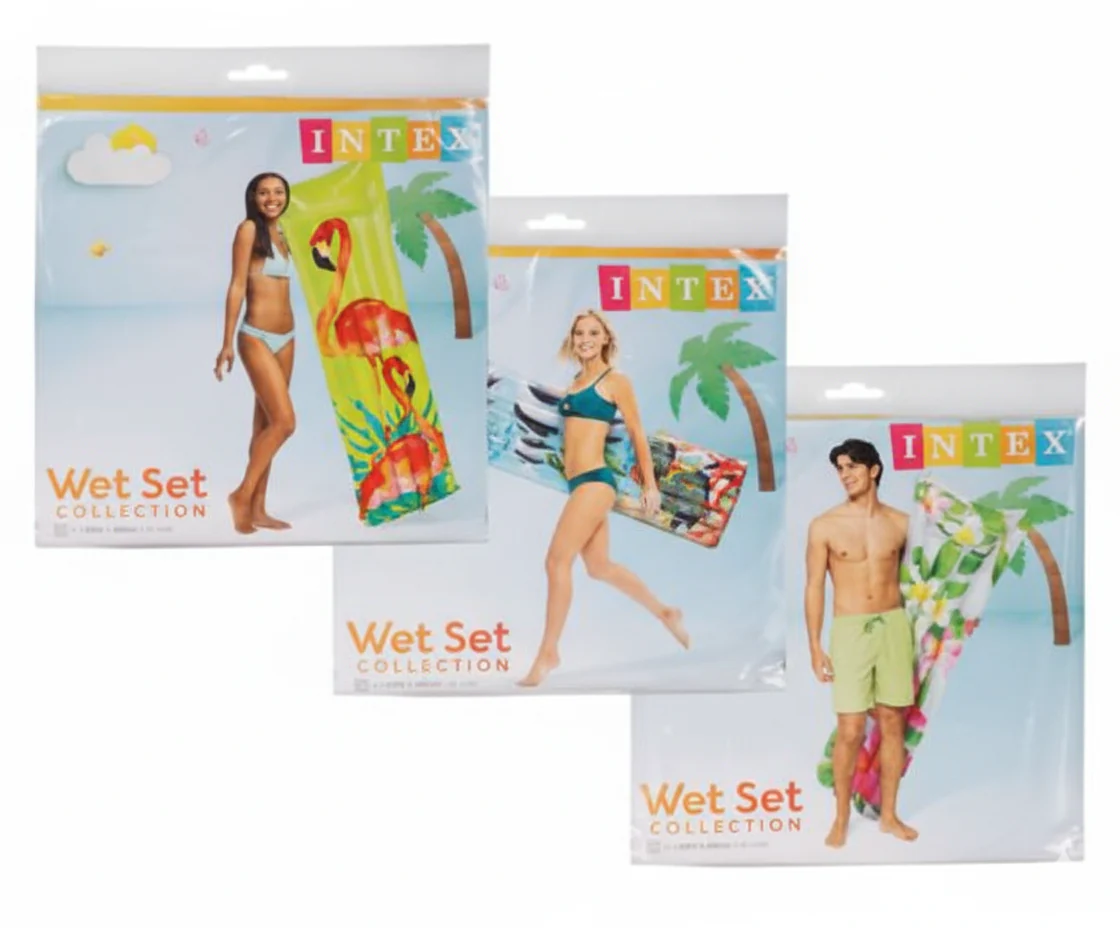 Intex Fashion Lounger – 183 × 69cm - Assorted Prints - Image 2