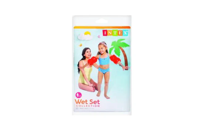 Intex Kids Armbands – Orange (Ages 3–6)