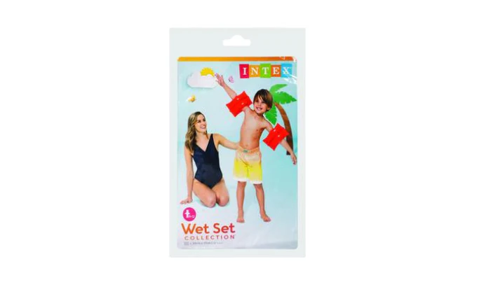 Intex Kids Armbands – Orange (Ages 6–12)