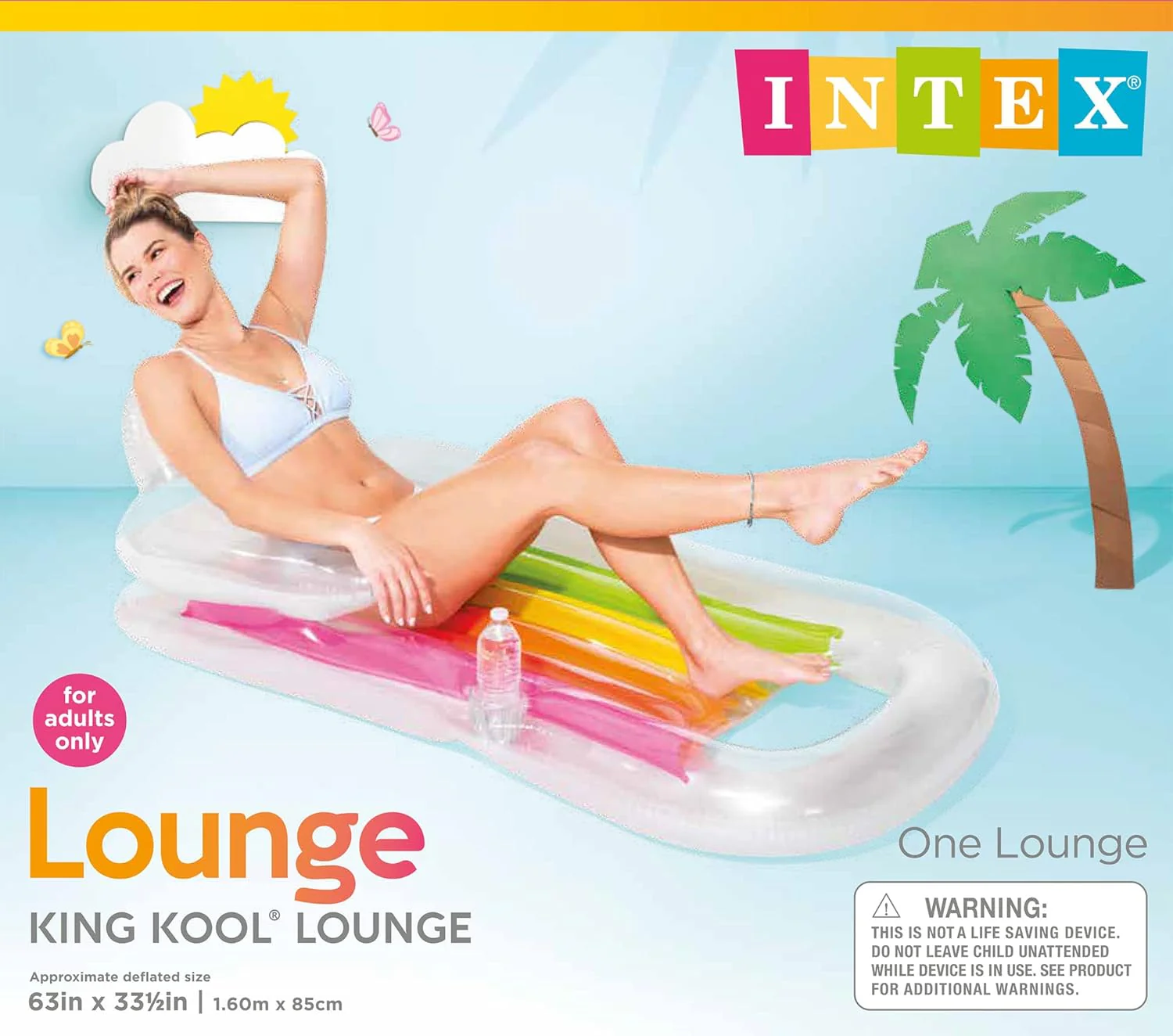 Intex King Kool™ Inflatable Armchair Mattress - Image 2