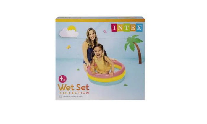 Intex Sunset Glow Baby Pool – 61 × 22cm