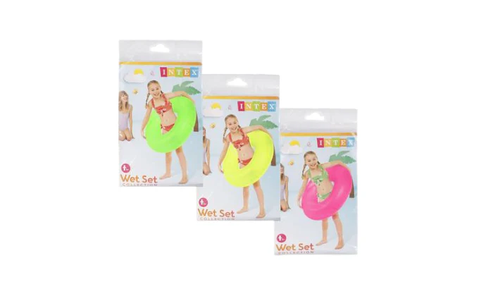 Intex Swim Ring – 91cm (Neon Frost, Assorted)