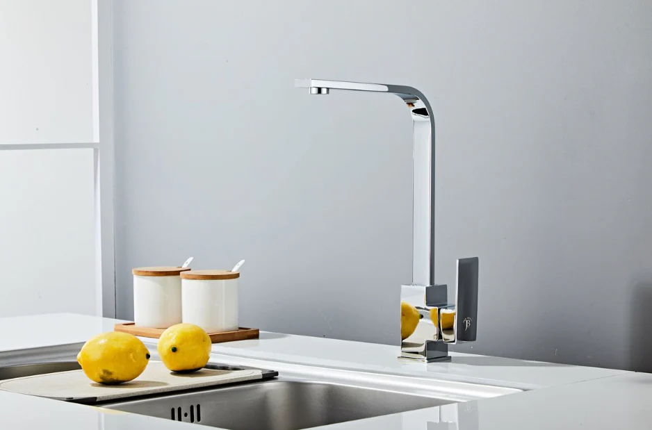 Jack Brown Kitchen Mixer Tap with Hose - Image 2