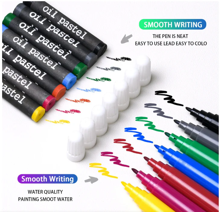 Unicorn Art & Craft Set with Aluminum Box - 145 Piece - Image 2