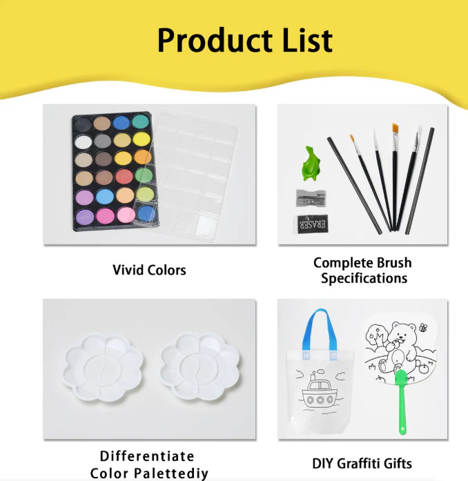 Unicorn Art & Craft Set with Aluminum Box - 145 Piece - Image 4