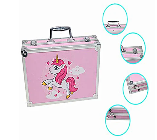Unicorn Art & Craft Set with Aluminum Box - 145 Piece - Image 8