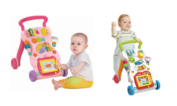 Jack Brown Multifunctional First Steps Baby Walker Toy