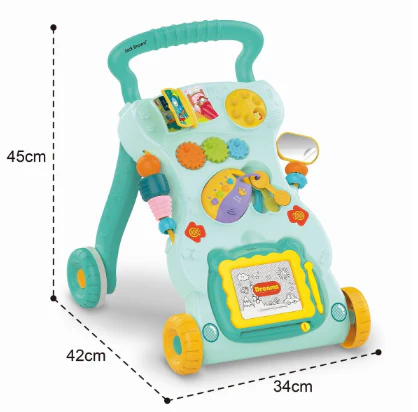 Jack Brown Multifunctional First Steps Baby Walker Toy - Image 2